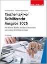 Taschenlexikon Beihilferecht Ausgabe 2025 - Gottfried Nitze - 9783802914683