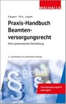 Praxis-Handbuch Beamtenversorgungsrecht - Sebastian Klappert ; Hubert Minz ; Sabine Leppek - 9783802918339