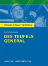 Des Teufels General von Carl Zuckmayer. Textanalyse und Interpretation - Carl Zuckmayer - 9783804419674