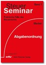Abgabenordnung - Helga Merkel - 9783816830115