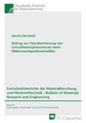 Beitrag zur Charakterisierung von Grenzflächenphänomenen beim Widerstandspunktschweißen - Sascha Brechelt - 9783819101595