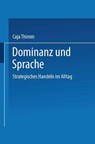 Dominanz Und Sprache - Gesellschaft F Ur Arabisches Und Islamisches Recht - 9783824440603
