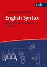 English Syntax - Jenny Arendholz - 9783825256555