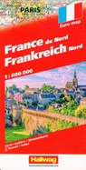 Frankreich Nord Strassenkarte 1:600 000 -  - 9783828309708