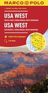 Marco Polo Wegenkaart U.S.A. West -  - 9783829739399