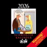 Uli Stein Schwarzer Kalender 2026: Monatskalender für die Wand -  - 9783830322498