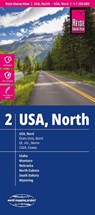 Reise Know-How Landkarte USA 02, Nord | USA North (1:1.250.000) -  - 9783831775309