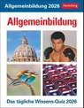 Allgemeinbildung Tagesabreißkalender 2026 - Das tägliche Wissens-Quiz -  - 9783840035494