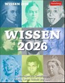 Wissen Tagesabreißkalender 2026 - Quizfragen aus Geschichte, Politik, Kultur, Technik und Sport -  - 9783840035814