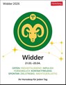 Widder Sternzeichenkalender 2026 - Tagesabreißkalender - Ihr Horoskop für jeden Tag -  - 9783840035906