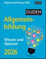 Duden Allgemeinbildung Tagesabreißkalender 2026 - Wissen und Quizzen -  - 9783840036040