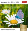 Momente des Glücks Postkartenkalender 2026 - Wochenkalender mit Zitaten, mit 53 Postkarten -  - 9783840036071