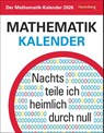 Der Mathematik-Kalender Tagesabreißkalender 2026 - Nachts teile ich heimlich durch Null -  - 9783840036682