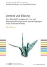 Demenz und Bildung - Nora Berner - 9783847431404