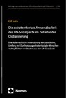 Die extraterritoriale Anwendbarkeit des UN-Sozialpakts im Zeitalter der Globalisierung - Elif Askin - 9783848780907