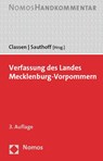 Verfassung des Landes Mecklenburg-Vorpommern - Claus Dieter Classen ; Michael Sauthoff - 9783848782369
