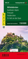 Mittelkärnten. Gurktaler Alpen, Friesach, Feldkirchen, St. Veit an der Glan 1 : 50 000. WK 231 -  - 9783850847315