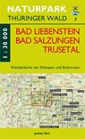Wanderkarte Bad Liebenstein, Bad Salzungen, Trusetal -  - 9783866363496