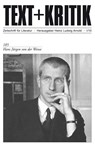 Hans Jürgen von der Wense - Heinz Ludwig Arnold - 9783869160436