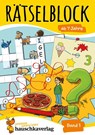 Rätselblock ab 7 Jahre, Band 1, A5-Block - Agnes Spiecker - 9783881006323