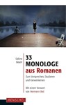 33 Monologe aus Romanen - Sabine Bayerl - 9783894877682
