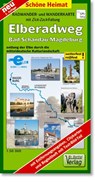 Radwanderkarte Elberadweg Bad Schandau - Magdeburg 1 : 50 000 -  - 9783895910432
