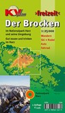 Brocken im Nationalpark Hochharz, KVplan, Wanderkarte/Radkarte/Wintersport, 1:25.000 -  - 9783896415370