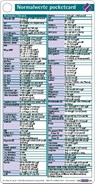 Normalwerte pocketcard - Matthias Imöhl ; Michael Jakob - 9783898624459