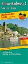Radtourenkarte Rhein-Radweg 04. Speyer - Köln 1 : 50 000 -  - 9783899203332