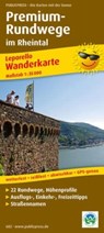 Premium circular routes in the Rhine Valley, hiking map 1:35,000 -  - 9783899206821