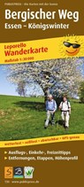 Bergischer Weg, hiking map 1:30,000 -  - 9783899207309