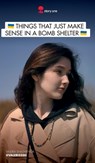 Things that just make sense in a bomb shelter - Valeria Shashenok ; @Valerisssh - 9783903715257