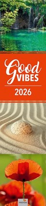 GOOD VIBES Streifenkalender 2026 -  - 9783911156271