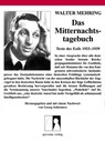 Das Mitternachtstagebuch - Walter Mehring - 9783924652623