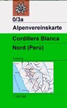 DAV Alpenvereinskarte 0/3A Cordillera Blanca Nordteil 1 : 100 000 -  - 9783928777575