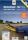 Wassersport-Wanderkarte / Deutschland Ost für Kanu- und Rudersport - Erhard Jübermann - 9783929540369