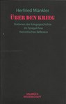 Über den Krieg - Herfried Münkler - 9783934730540