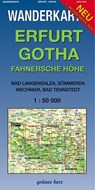 Wanderkarte Erfurt, Gotha 1:50.000 -  - 9783935621045