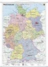 Deutschland politisch. Wandkarte mit Metallleiste -  - 9783935794527