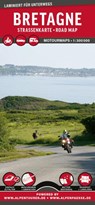 MoTourMaps Bretagne Auto- und Motorradkarte 1:300.000 -  - 9783939997603