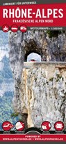 MoTourMaps Rhône-Alpes (Französische Alpen Nord) Auto- und Motorradkarte 1:300.000 -  - 9783939997634