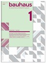Bauhaus N° 1: Artist: The Magazine of the Bauhaus Dessau Foundation - Olaf Nicolai - 9783940064189