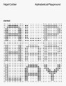 Alphabetical Playground - Nigel Cottier - 9783948440879