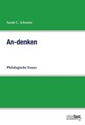 An-denken - Sarah C. Schuster - 9783949774218