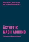 Ästhetik nach Adorno - Robin Becker ; David Hagen ; Livia von Samson - 9783957325242