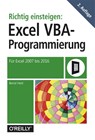 Richtig einsteigen: Excel-VBA-Programmierung - Bernd Held - 9783960090038