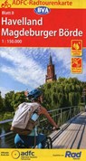 ADFC-Radtourenkarte 8 Havelland Magdeburger Börde 1:150.000, reiß- und wetterfest, E-Bike geeignet, GPS-Tracks Download -  - 9783969900031