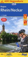 ADFC-Regionalkarte Region Rhein/Neckar, 1:75.000, mit Tagestourenvorschlägen, reiß- und wetterfest, E-Bike-geeignet, GPS-Tracks Download -  - 9783969900116