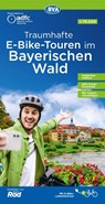 ADFC-Regionalkarte Traumhafte E-Bike-Touren im Bayerischen Wald, 1:75.000, mit Tagestourenvorschlägen, reiß- und wetterfest, GPS-Tracks Download -  - 9783969902684