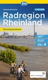 BVA Radwanderkarte Die schönsten Radtouren in der RadRegion Rheinland 1:100.000, reiß- und wetterfest, GPS-Tracks Download, E-Bike geeignet, mit Knotenpunktnetz und ausgewählten Themenrouten -  - 9783969902691
